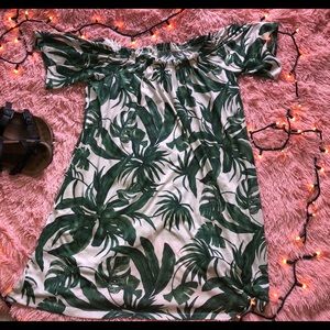 H&M Off the Shoulder Babydoll Dress